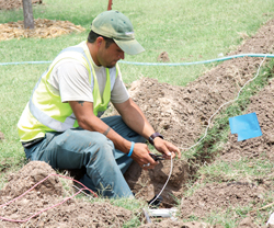 OCCC completes irrigation system installation