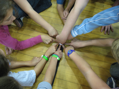 Upward Bound students learn teamwork, leadership skills