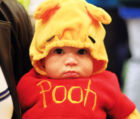 Halloween carnival frightens up a crowd