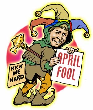 Jokes abound on April Fool’s Day