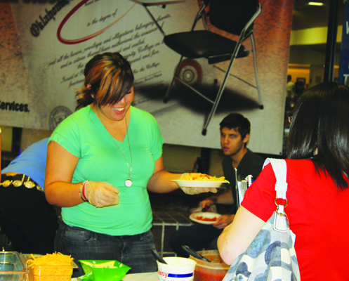 Campus club hosts Indian taco sale