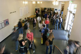 Enrollment holds steady as semester gets started
