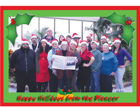 Pioneer staff share holiday thoughts