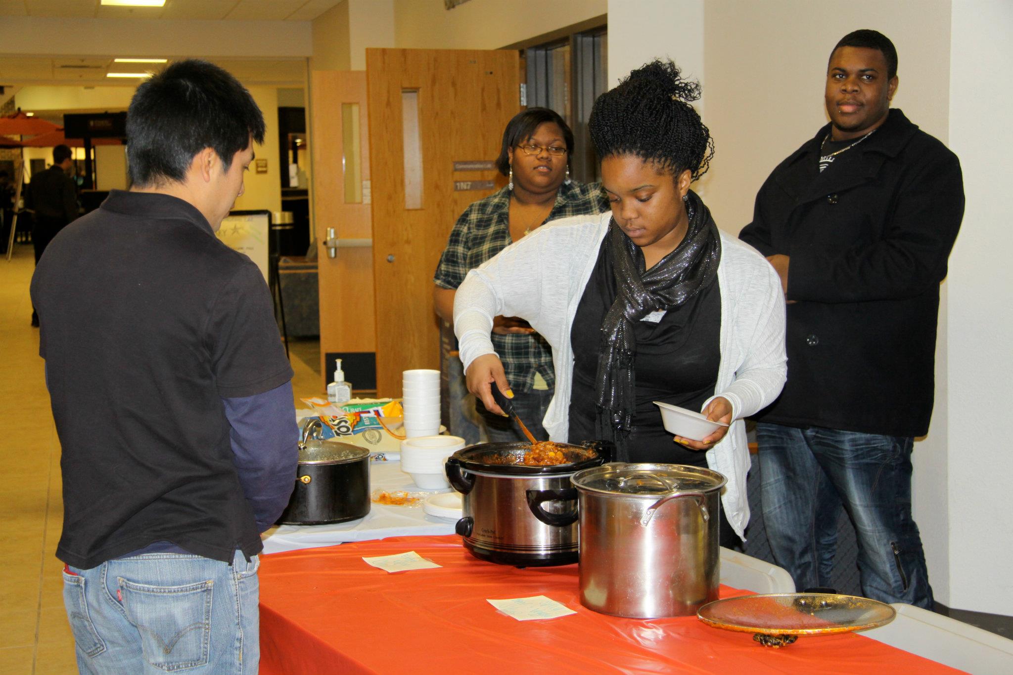 Bake sale on campus