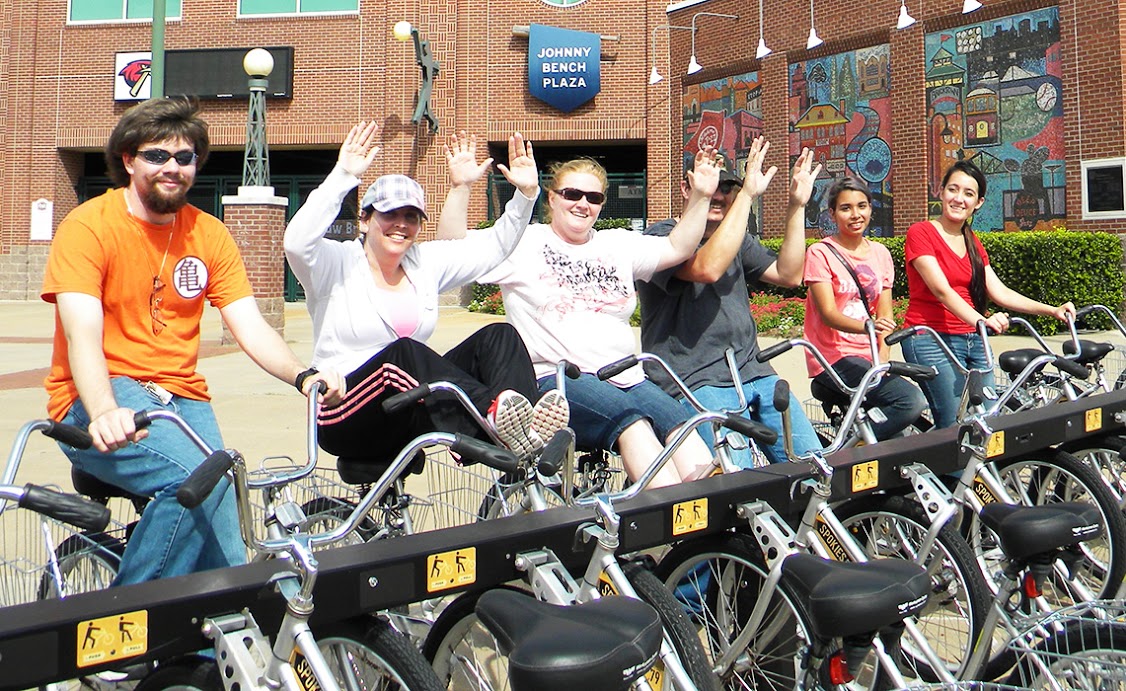 TRiO students tour through downtown