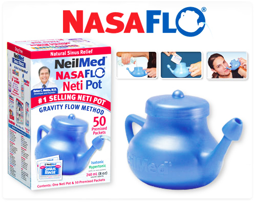 Neti Pot works wonders for nasal congestion