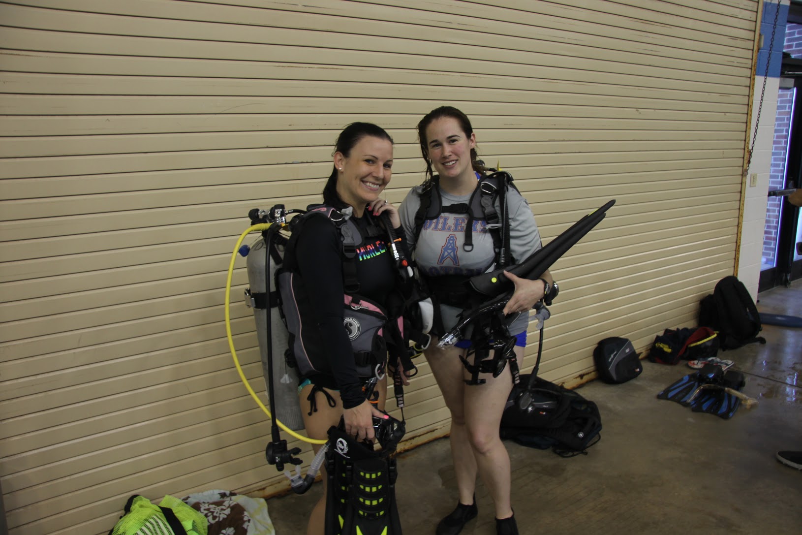 Aquatic Center hub for scuba divers