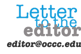 letter to the editor