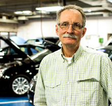 Automotive professor retiring after 21 years