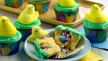 Cupcakes with Peeps better than April Fool’s prank