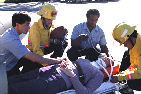 Emergency Medical Science students train with state of the art equipment