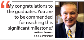 Paul Sechrist message to graduates