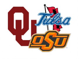 OU OSU Tulas football logos