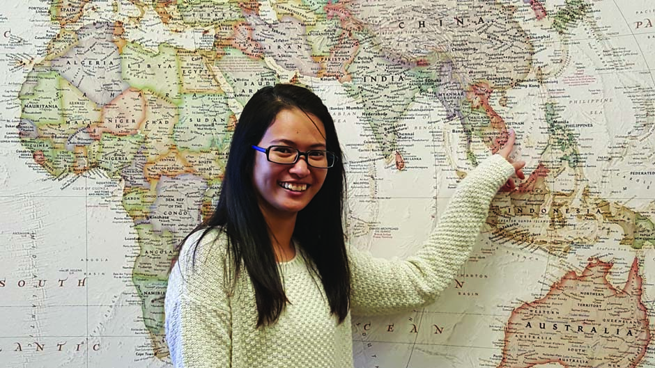 Vietnamese student compares U.S. to home