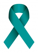 teal ribbon