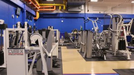 Gleaming machines and equipment await fitness enthusiasts in OCCC Wellness Center. Tyler Adams/Pioneer