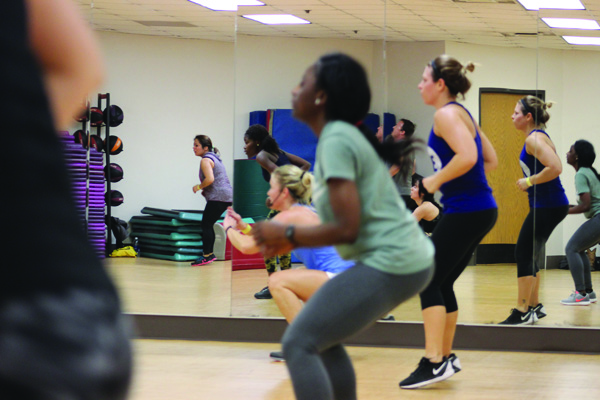 Spring sports and group fitness classes scheduled