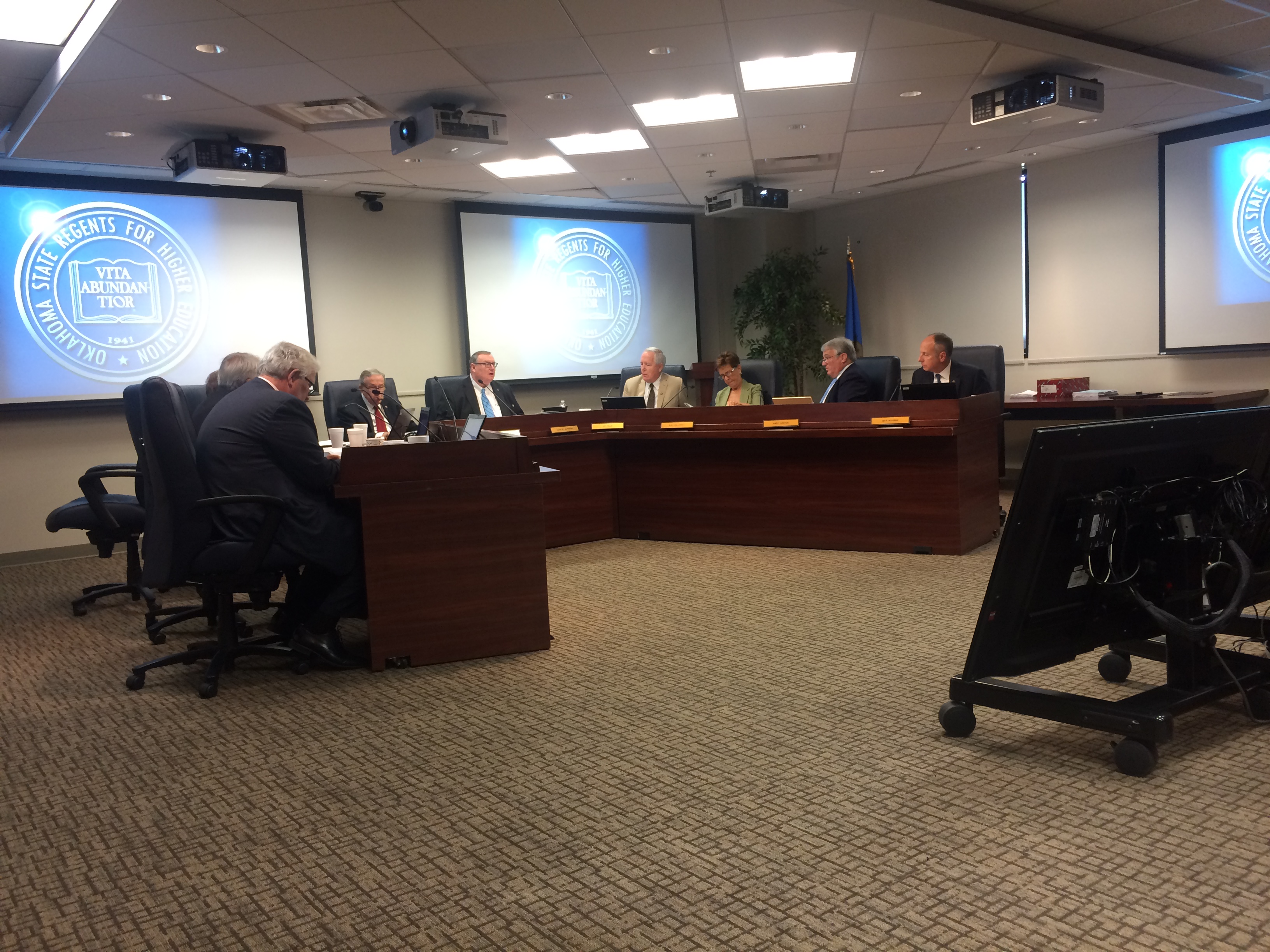 State Regents Meeting Saw Delays Over New Budget