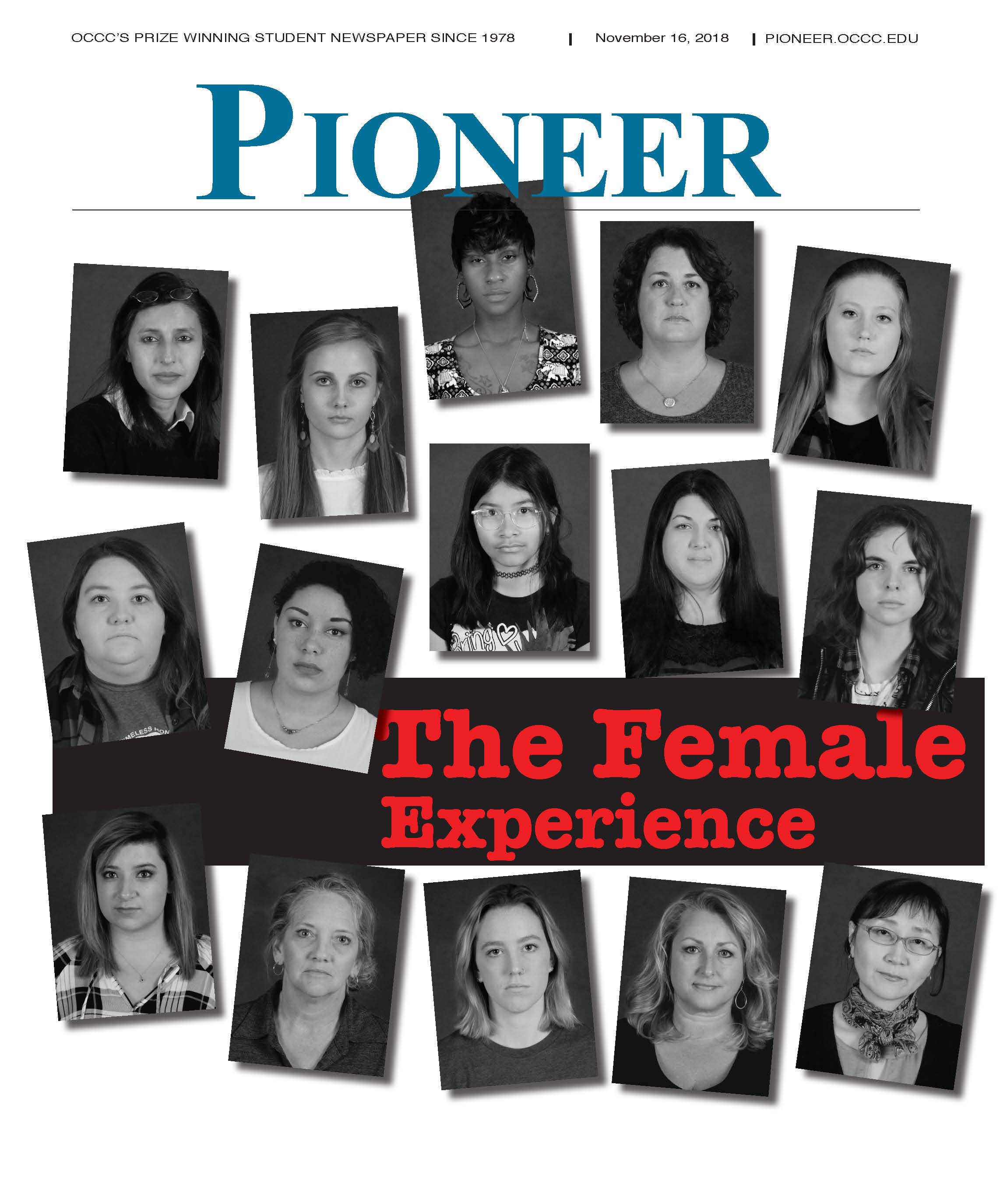 Pioneer Print Edition: The Female Experience