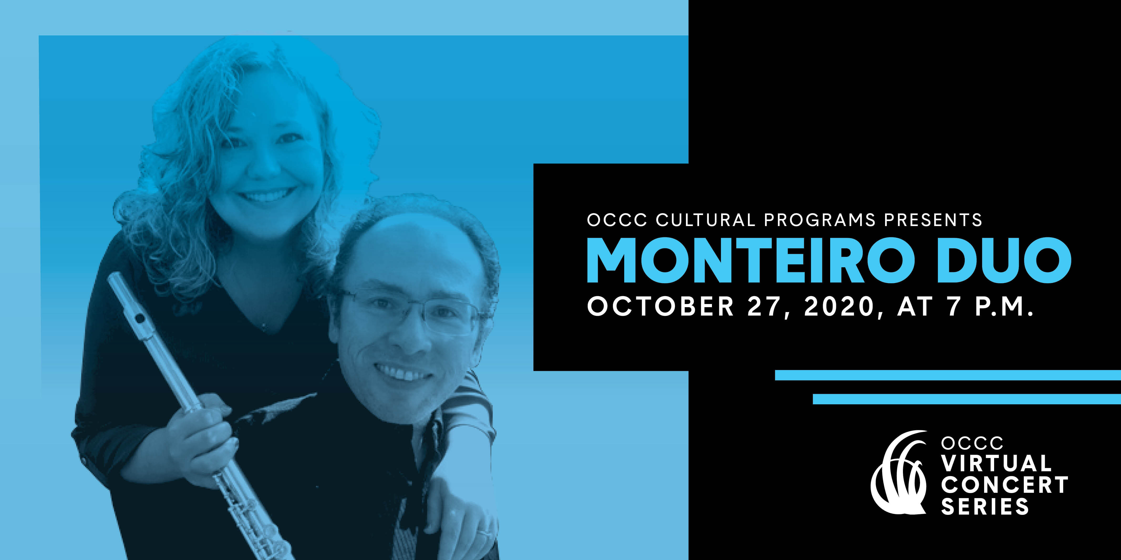 Free Monteiro Duo Concert tickets for students this week as part of Virtual Concert Series